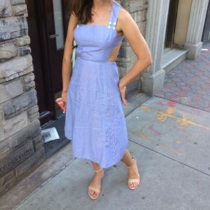 Reformation Cross-back Dress